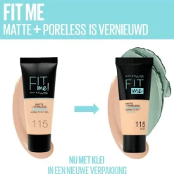 Maybelline New York Fit Me Matte + Poreless Foundation 356