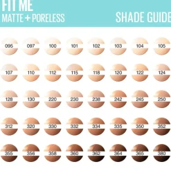 Maybelline New York Fit Me Matte + Poreless Foundation 30 ML
