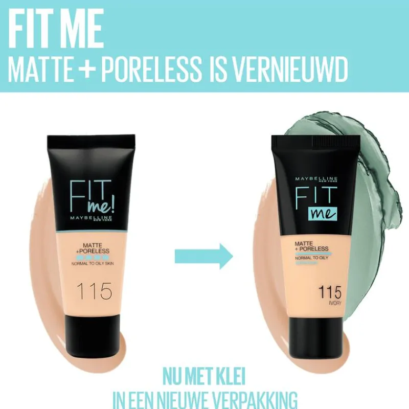 Maybelline New York Fit Me Matte + Poreless Foundation 352