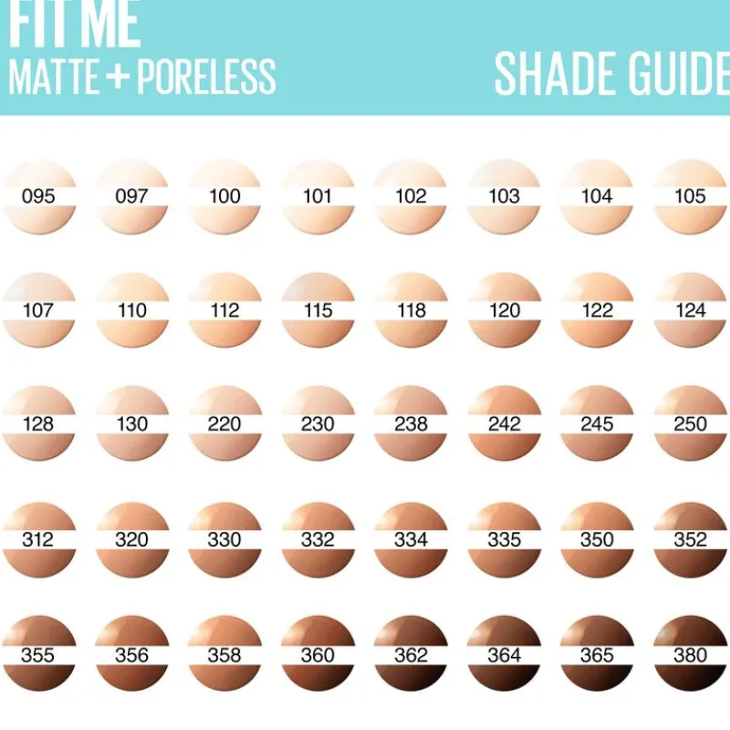 Maybelline New York Fit Me Matte + Poreless Foundation 352