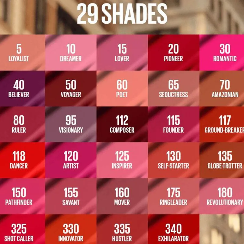 Maybelline New York Superstay Matte Ink Lippenstift 30 Romantic