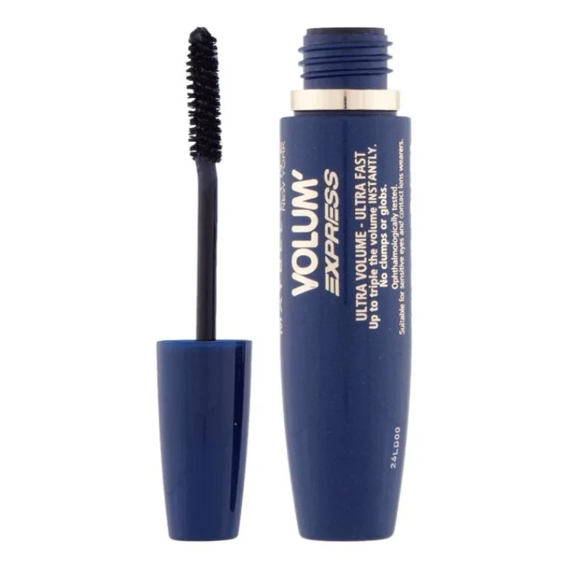 Maybelline New York Volum'Express Waterproof Volume Mascara Zwart