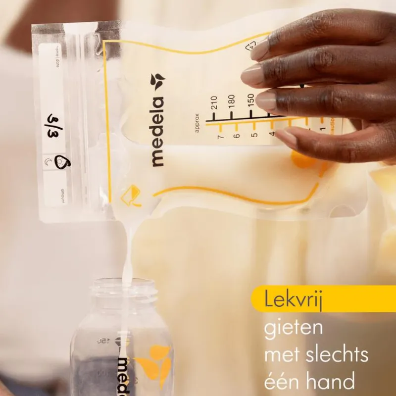 Medela Moedermelkbewaarzakjes met schenktuit 50 stuks
