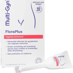 Multigyn Multi-Gyn FloraPlus Bij Vaginale Schimmel 5X5 ML