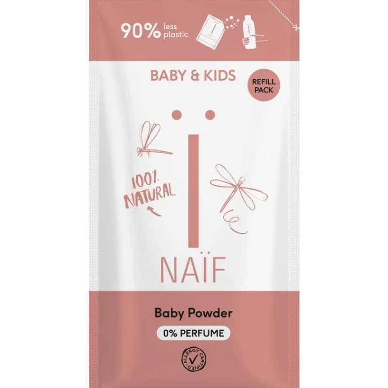 Naïf Babypoeder Refill Sachet 80 GR