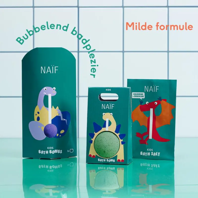 Naïf Kids Bath Bomb Multipack 3x40 GR