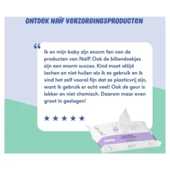 Naïf Plasticvrije Lotion Billendoekjes 24x54 stuks