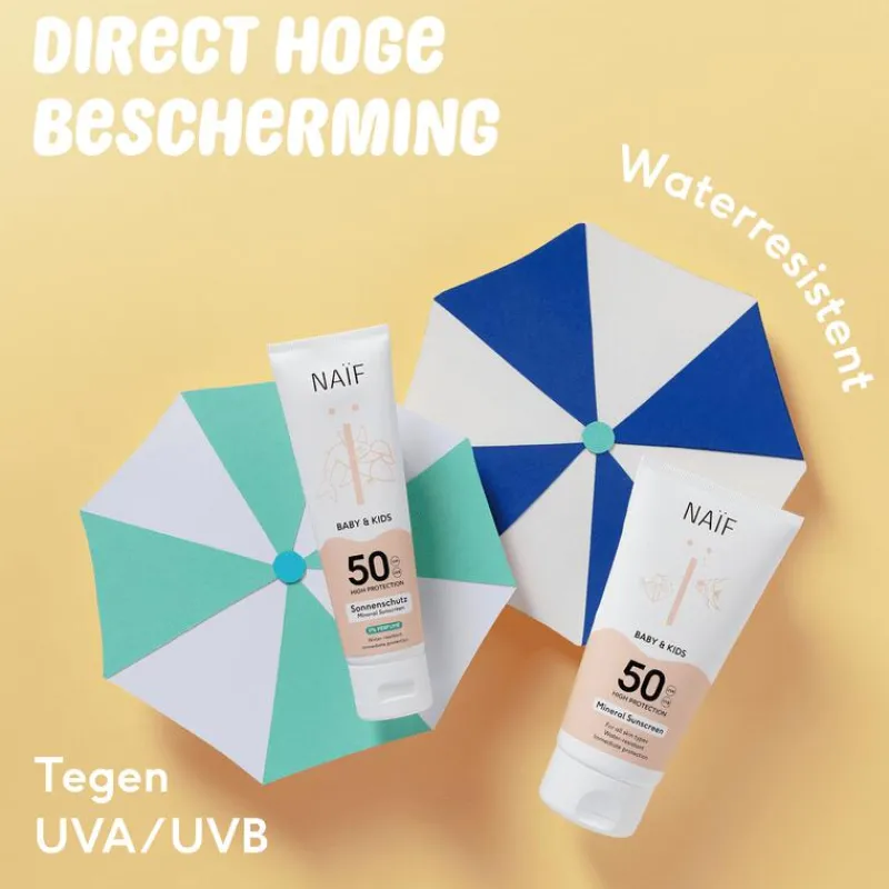 Naïf Zonnebrandcrème Baby & Kids SPF50 100 ML