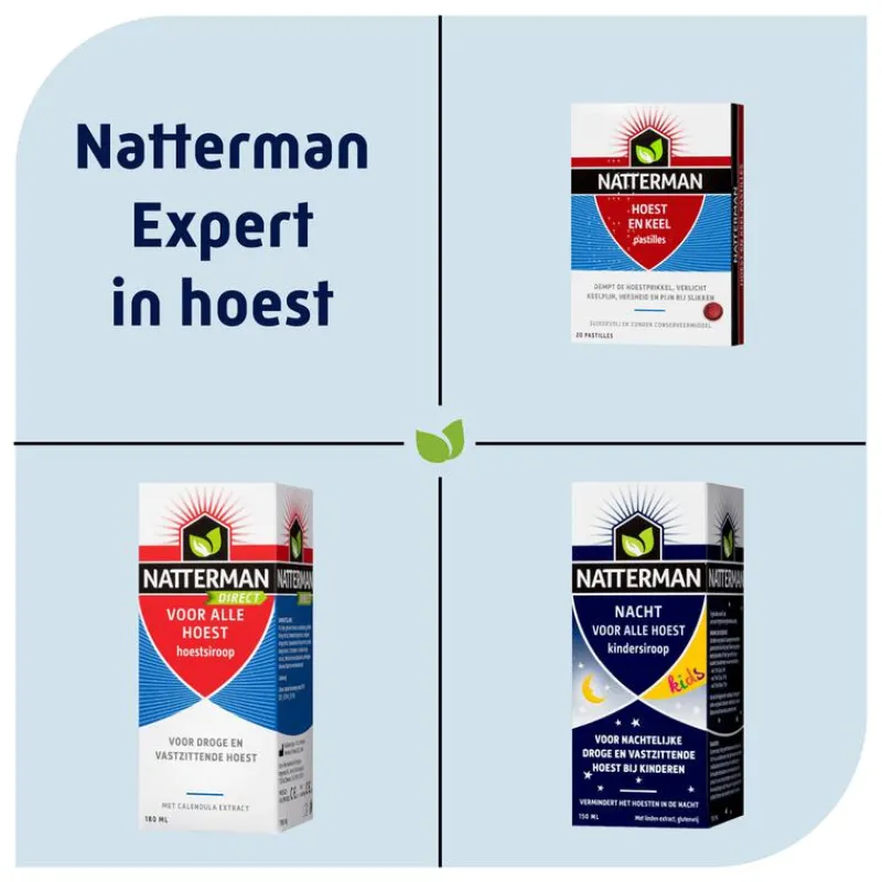 Natterman Voor Alle Hoest Kindersiroop 180 ML