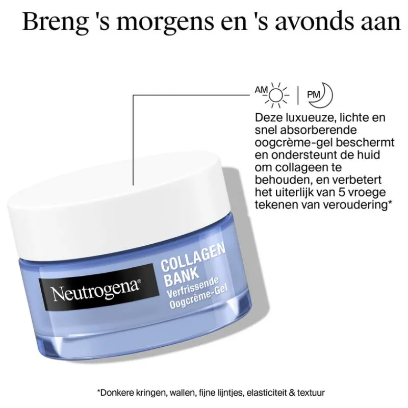 Neutrogena Collagen Bank Gel Oogcrème Gevoelige Huid 15 ML