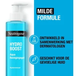 Neutrogena Hydro Boost Aqua Reinigingsgel Alle Huidtypen 200 ML