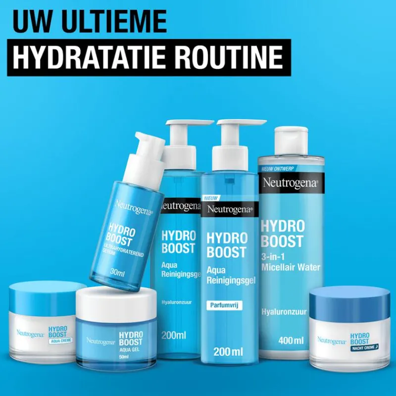 Neutrogena Hydro Boost Aqua Reinigingsgel Alle Huidtypen 200 ML