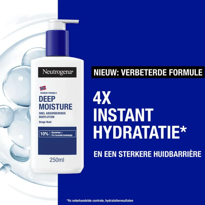 Neutrogena Noorse Formule Deep Moisture Bodylotion 250 ML
