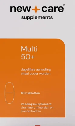 New Care Multi 50+ Dagelijkse Aanvulling Tabletten 120 stuks