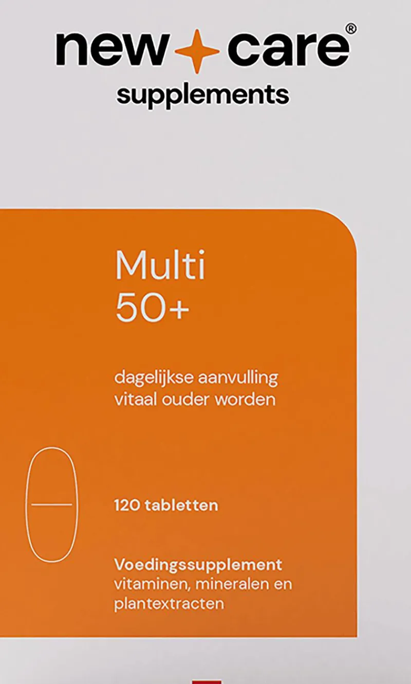 New Care Multi 50+ Dagelijkse Aanvulling Tabletten 120 stuks