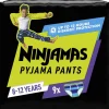Ninjamas Pants Luierbroekjes Jongen Maat 8 8-12 Jaar 9 Stuks