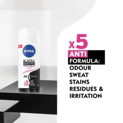 NIVEA Black & White Invisible Original Deodorant Spray 100 ML