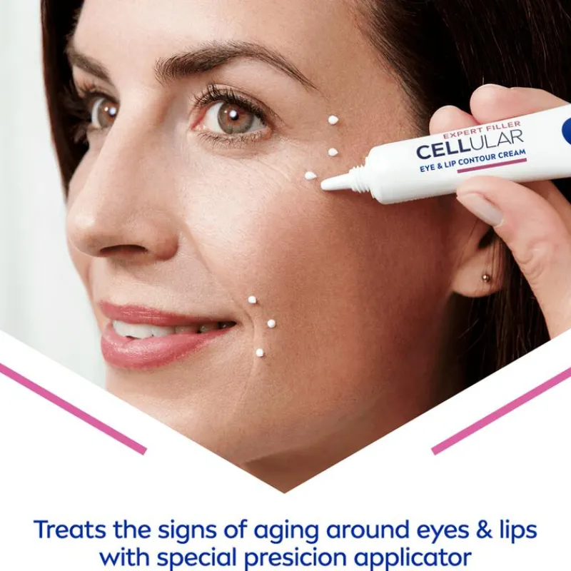 NIVEA Cellular Hyaluron Anti-Age Oogcontour Crème 15 ML