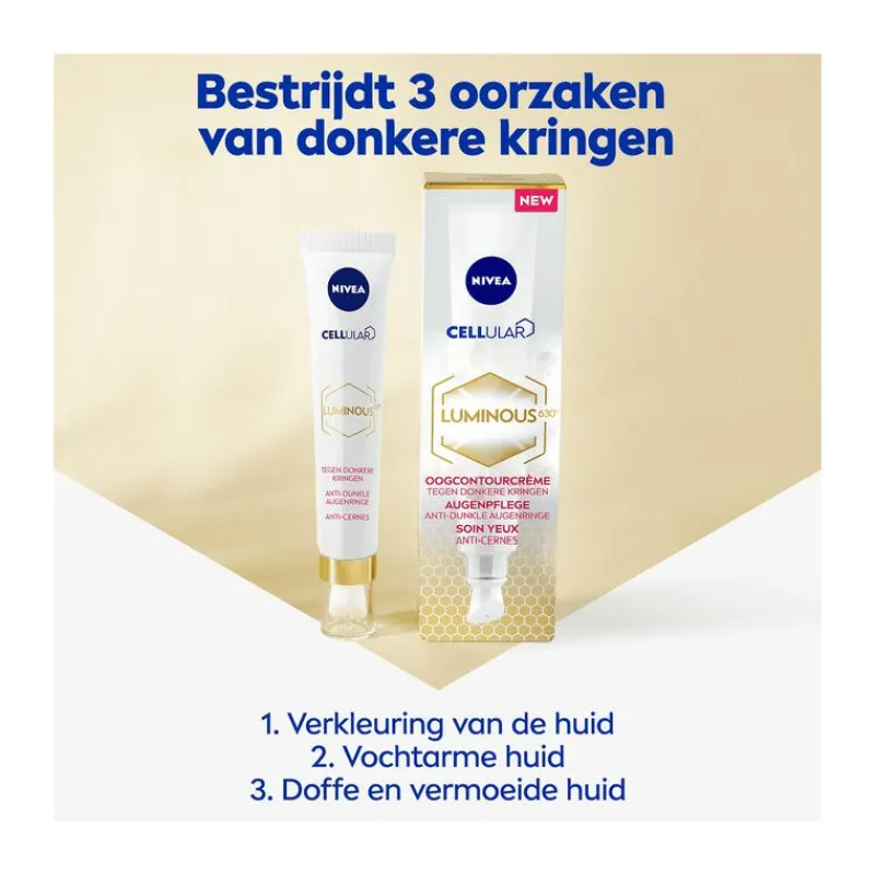 NIVEA Cellular Luminous630 Oogcontourcrème 15 ML
