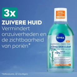 NIVEA Derma Skin Clear Serum Infused Micellair Water 400ML