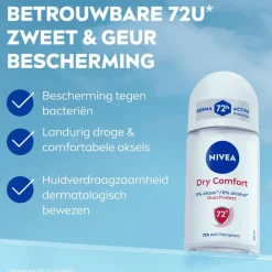 NIVEA Dry Comfort Deodorant Roller 50 ML