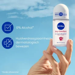 NIVEA Dry Comfort Deodorant Roller 50 ML