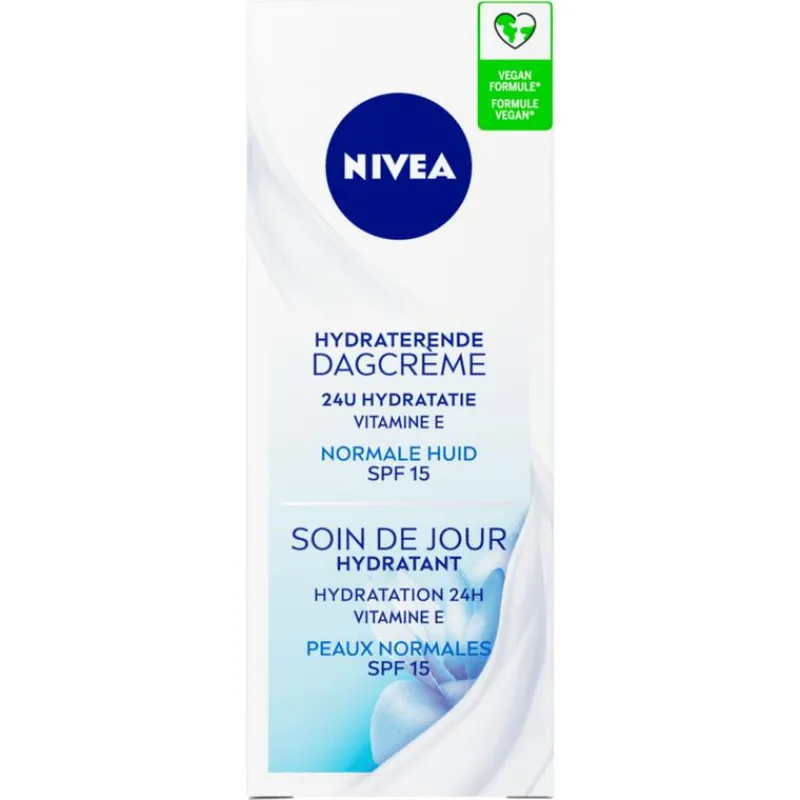 NIVEA Essentials +24h Hydraterende Dagcrème SPF15 50 ML
