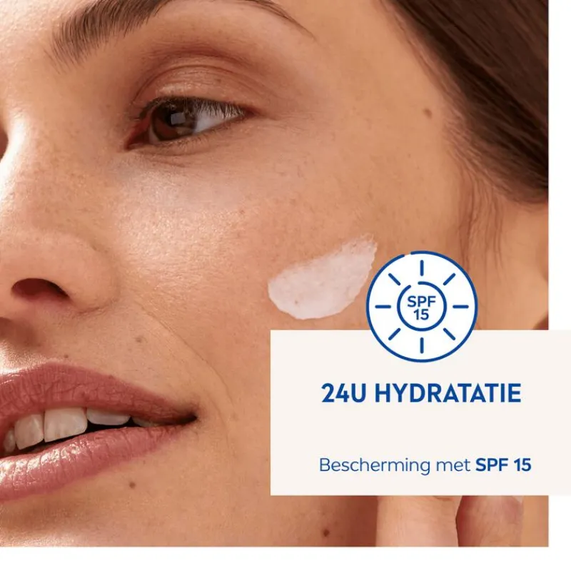 NIVEA Essentials +24h Hydraterende Dagcrème SPF15 50 ML