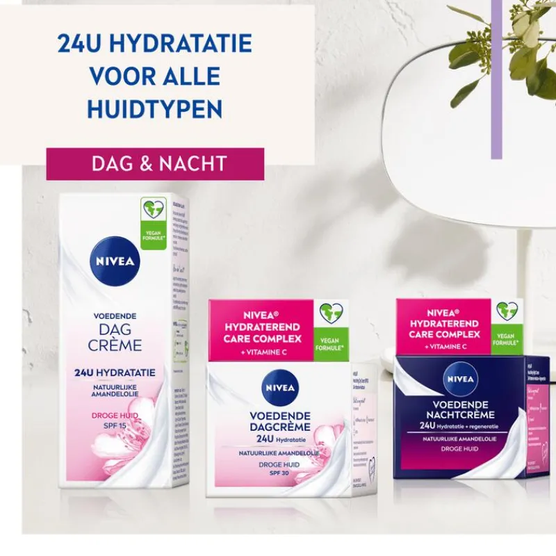 NIVEA Essentials +24h Voedende Nachtcrème 50 ML