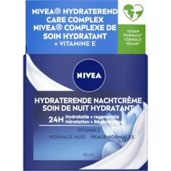 NIVEA Essentials 24u Hydraterende Nachtcrème Normale Huid 50 ML