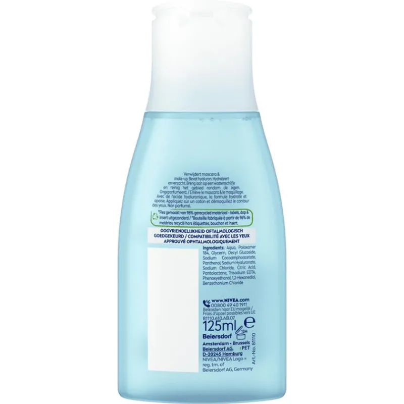 NIVEA Extra Mild Oogmake-up Reinigingslotion 125 ML
