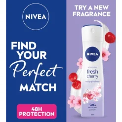 NIVEA Fresh Cherry Deodorant Spray 150 ML
