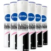 NIVEA Invisible Black & White Original Anti-Transpirant Deodorant Spray 150 ML Multipack 6 stuks