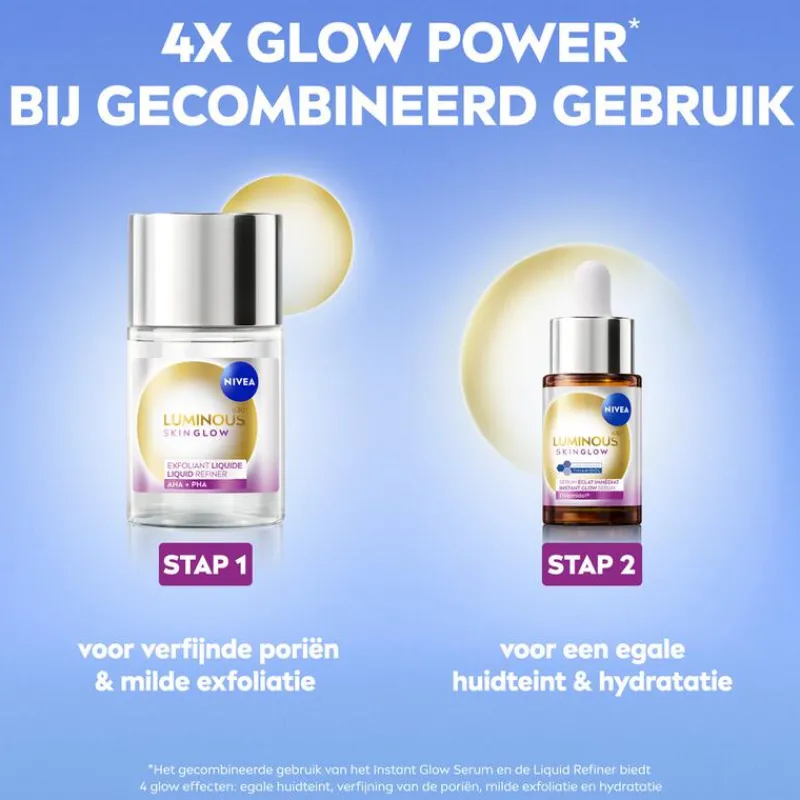 NIVEA Luminous Skin Glow Instant Glow Anti-Pigment Serum 15ML