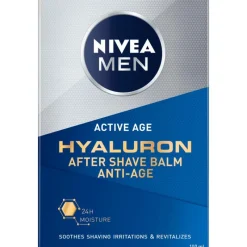 Heren NIVEA MEN Active Age Hyaluron Aftershave Balsem Anti-Age 75 ML