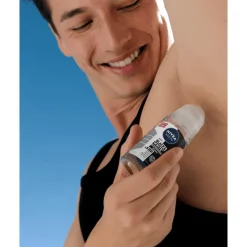 NIVEA MEN Black & White Ultimate Impact Deodorant Roller 50 ML