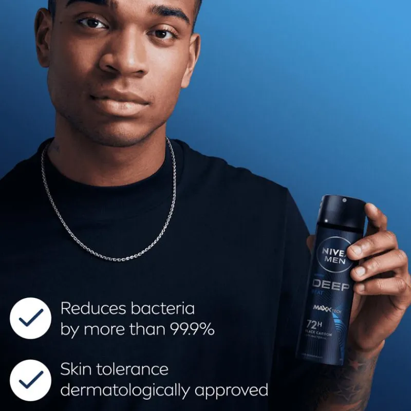 NIVEA MEN Deep Beat Deodorant Spray 150 ML