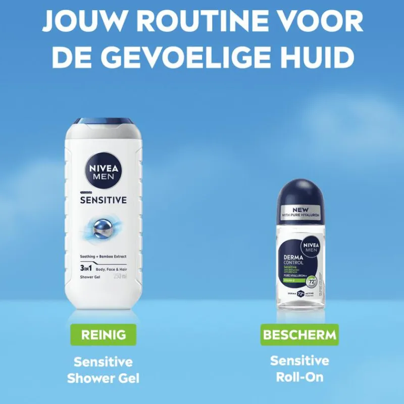 NIVEA MEN Derma Control Defend Deodorant Roller 50 ML