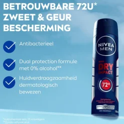 NIVEA MEN Dry Impact Deodorant Spray 150 ML