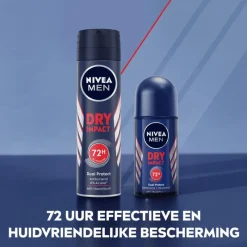 NIVEA MEN Dry Impact Deodorant Spray 150 ML