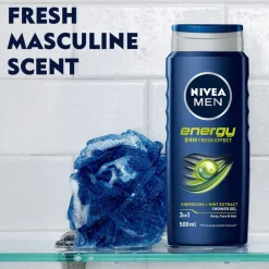 NIVEA MEN Energy 3-in-1 Douchegel 500 ML
