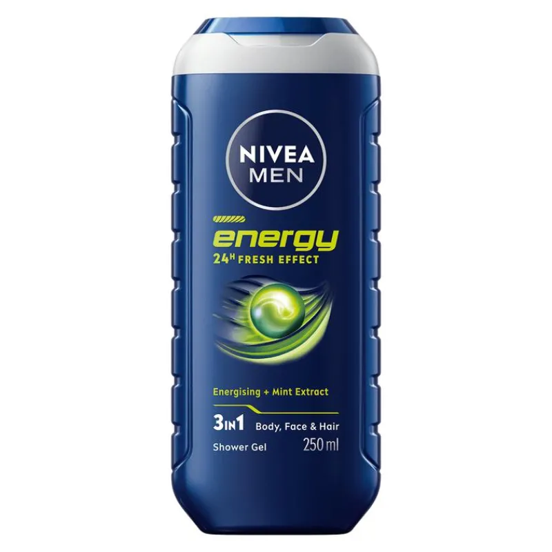 NIVEA MEN Energy 3-in-1 Douchegel 250 ML