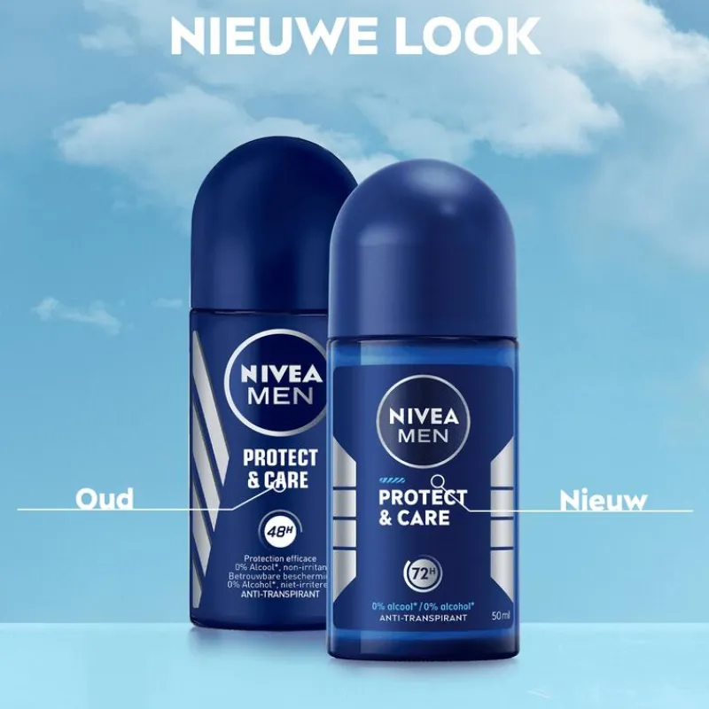 NIVEA MEN Protect & Care Deodorant Roller 50 ML