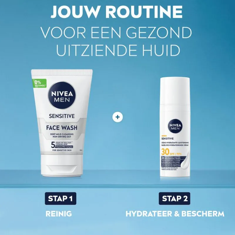 NIVEA MEN Sensitive Face Wash 100 ML