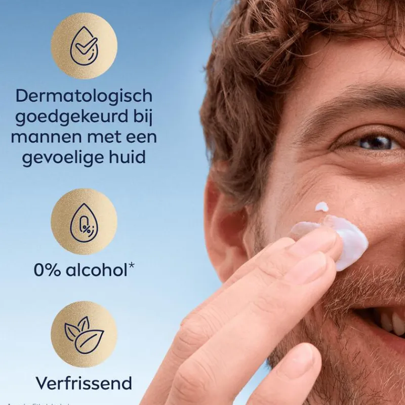 NIVEA Men Sensitive Huid & Stoppelbaard Gezichtsgel 50 ML