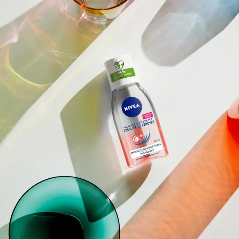 NIVEA Oogmake-up Remover Radiance Waterproof 125 ML