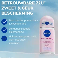 NIVEA Pearl & Beauty Deodorant Roller 50 ML
