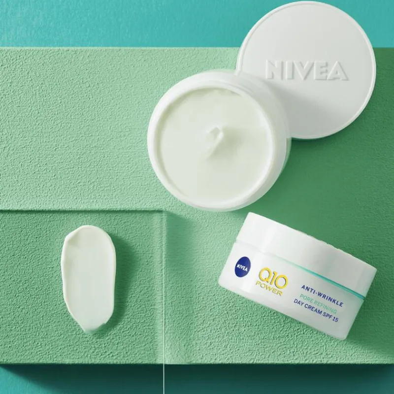 NIVEA Q10 Power Anti-Rimpel Dagcrème Gem/Vet Huid SPF15 50 ML