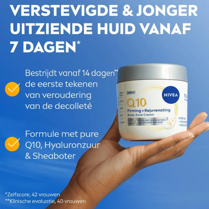 NIVEA Q10 Verstevigende Body Crème 400 ML