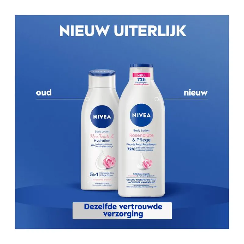 NIVEA Rozenbloem Hydraterende Body Lotion 400 ML
